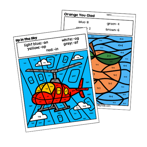 Color By Sight Word Generator | MyColorByCode.com